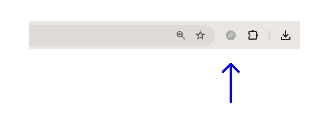 The Croissant extension in the Chrome browser.